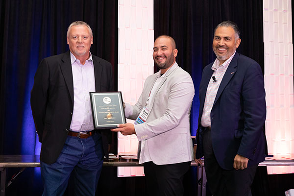 Photo of Distinguished Safety Award Recipient Van Trimble
