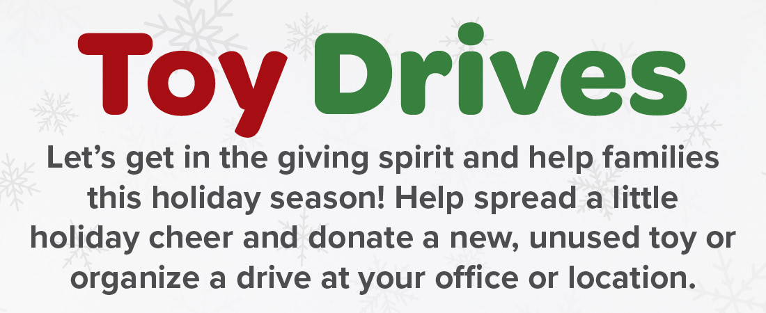 Toy Drive Page Header