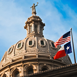 Photo of Texas State Capitol Gate