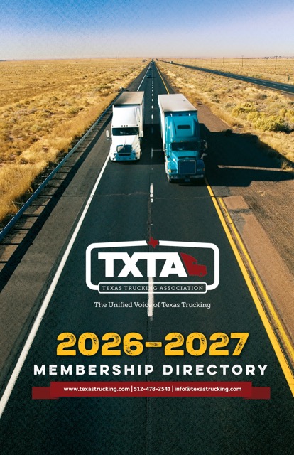 2022 TXTA Membership Directory Cover