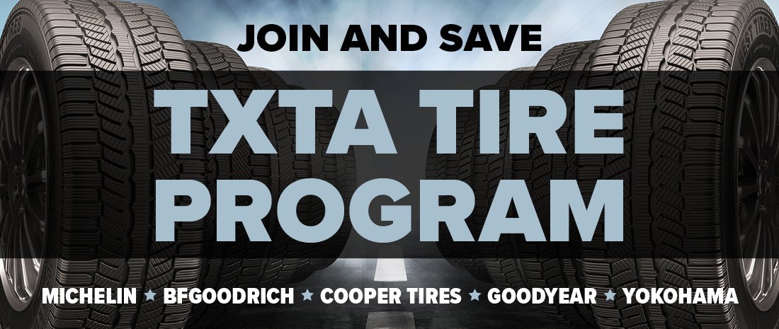Tire Program Header with names of partners